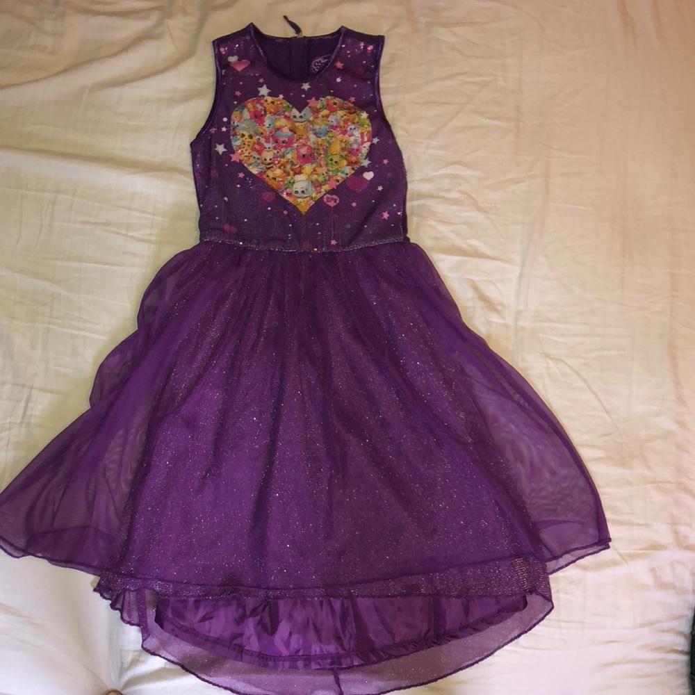 Shopkins purple dress